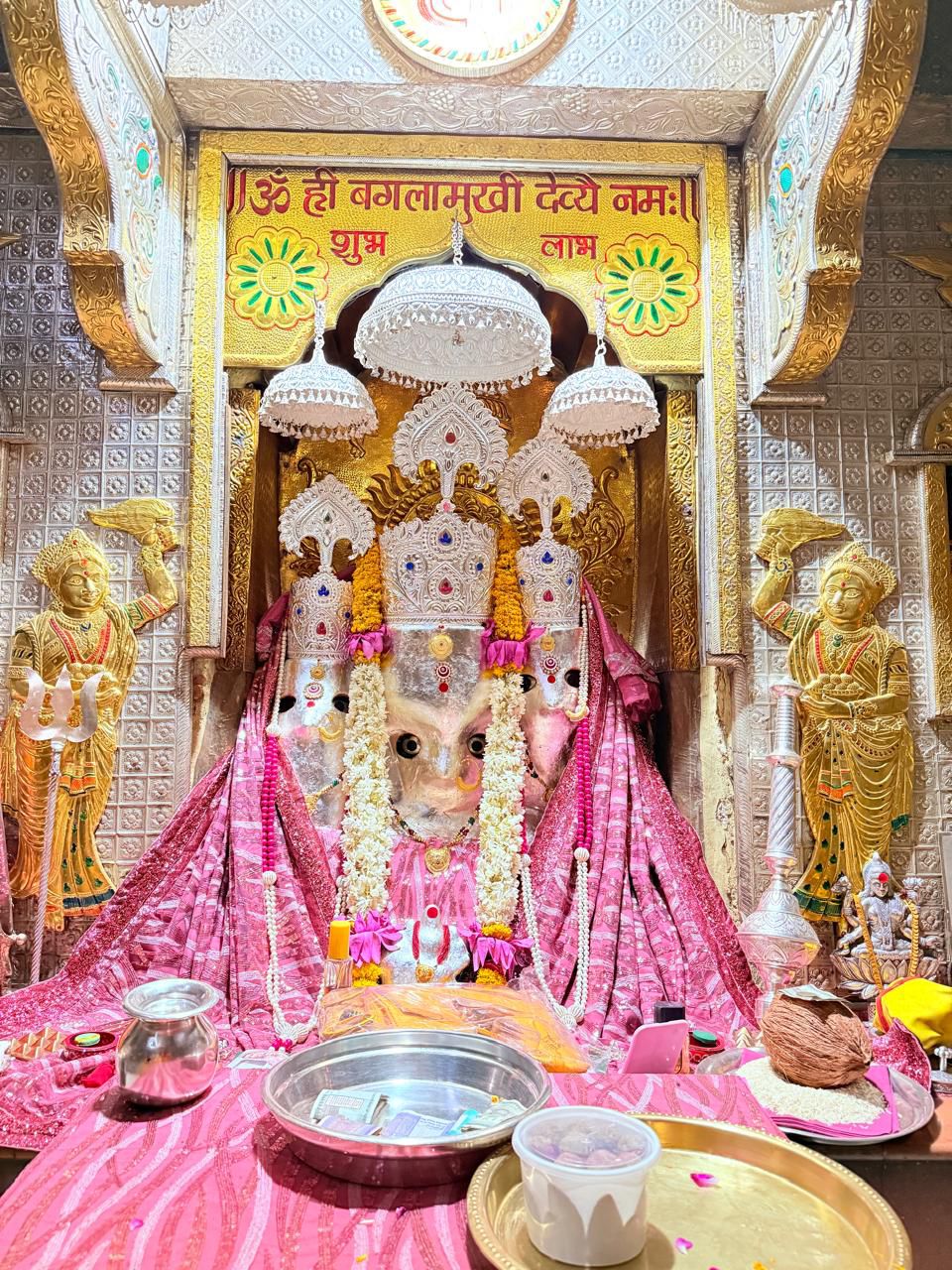 Baglamukhi mata pooja